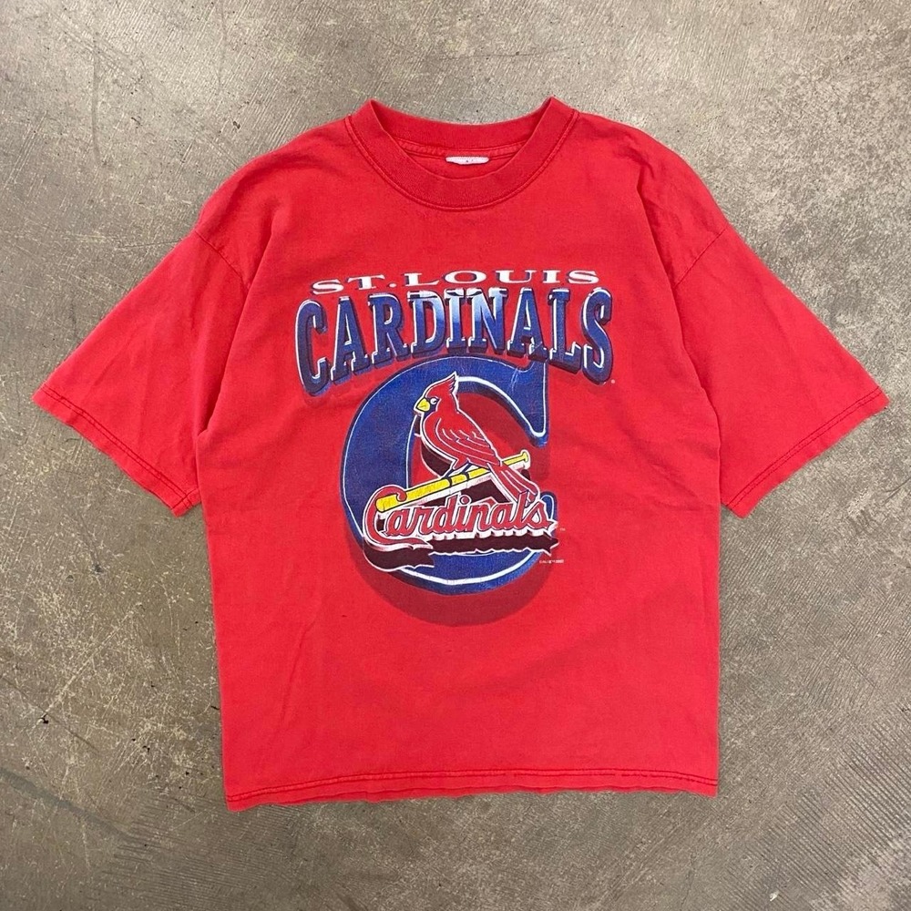 Vintage St. Louis Cardinals MLB Baseball 90s T-Shirt Size Medium